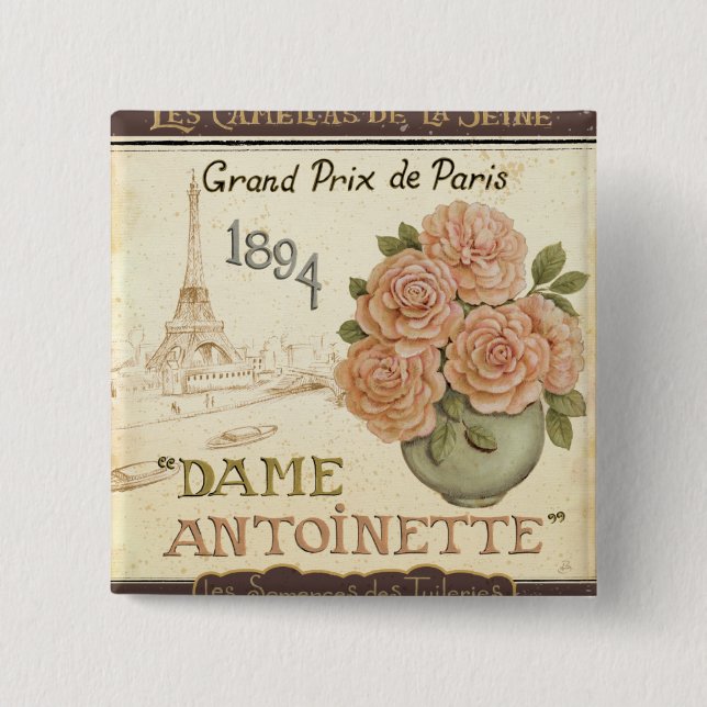 Chapa Cuadrada Paquete de la semilla (Anverso)