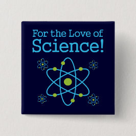 Chapa Cuadrada Para el amor del átomo de la ciencia