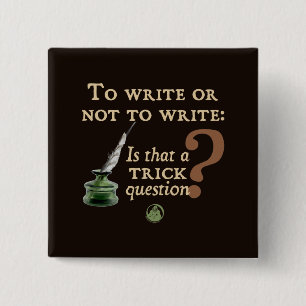 Chapa Cuadrada Para escribir o no escribir