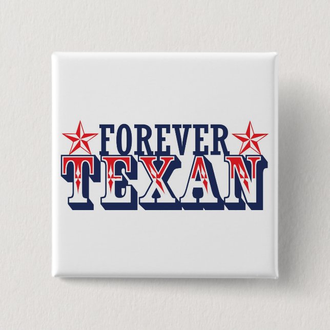 Chapa Cuadrada Para siempre Texan (Anverso)