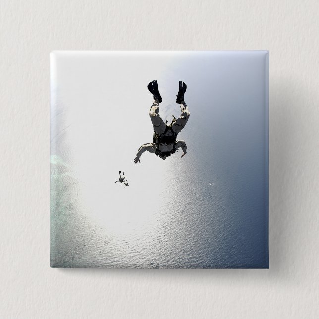 Chapa Cuadrada Pararescudo de la Fuerza Aérea de Estados Unidos (Anverso)