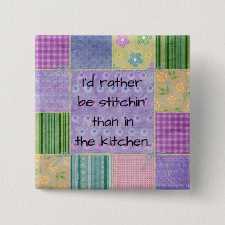 Chapa Cuadrada Parchwork de Quilter