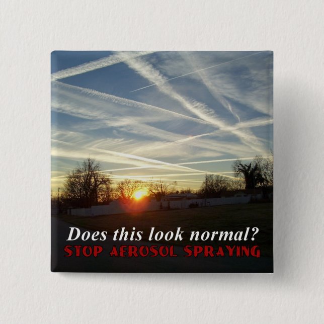 Chapa Cuadrada Pare la rociadura del aerosol (Anverso)