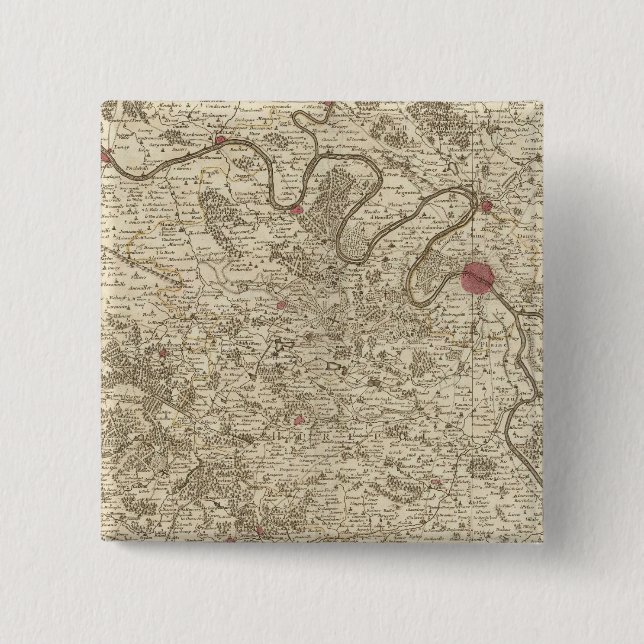 Chapa Cuadrada París Francia (Anverso)