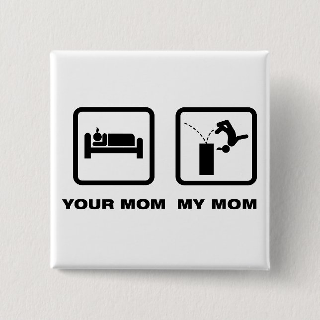 Chapa Cuadrada Parkour (Anverso)