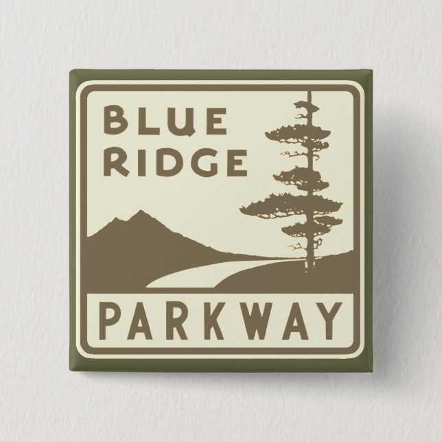Chapa Cuadrada Parkway Blue Ridge (Anverso)