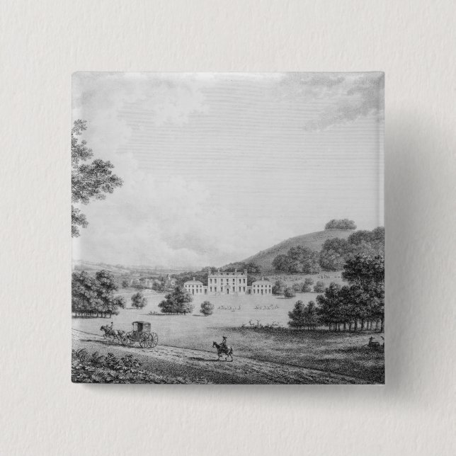 Chapa Cuadrada Parque de Godmersham Kent (Anverso)