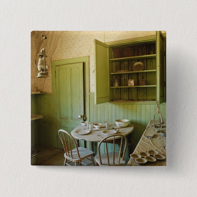 Chapa Cuadrada Parque Histórico Estatal Bodie, California, Estado (Anverso)