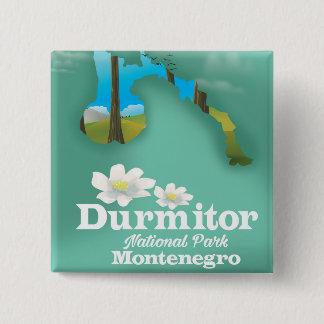 Chapa Cuadrada Parque nacional Durmitor, Mapa de Montenegro