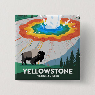 Chapa Cuadrada Parque nacional Vivid Yellowstone