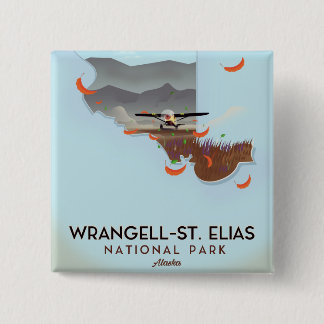 Chapa Cuadrada Parque nacional Wrangell-St. Elias poster Alaska
