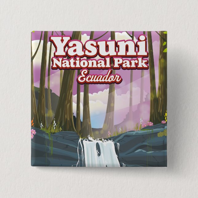Chapa Cuadrada Parque nacional Yasuní Ecuador (Anverso)