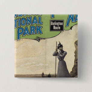 Chapa Cuadrada Parque nacional Yellowstone 3