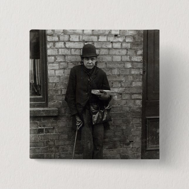 Chapa Cuadrada Partido-Vendedor. c.1900 (Anverso)