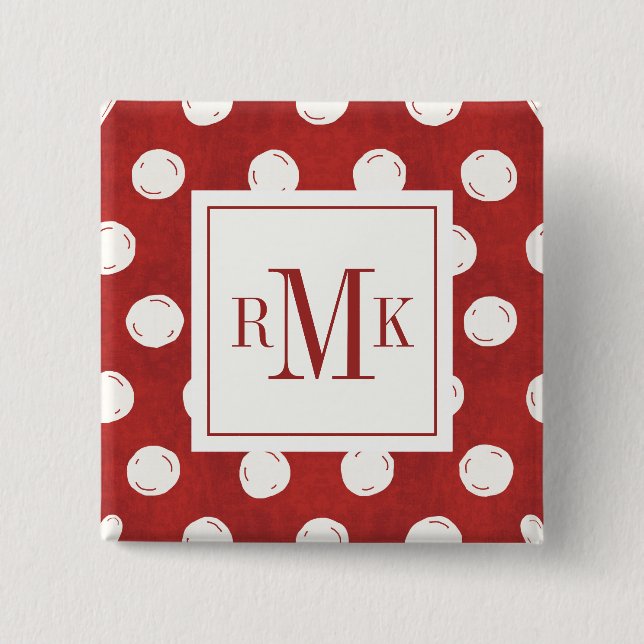 Chapa Cuadrada Paso de la granja del monograma el | Otomi (Anverso)