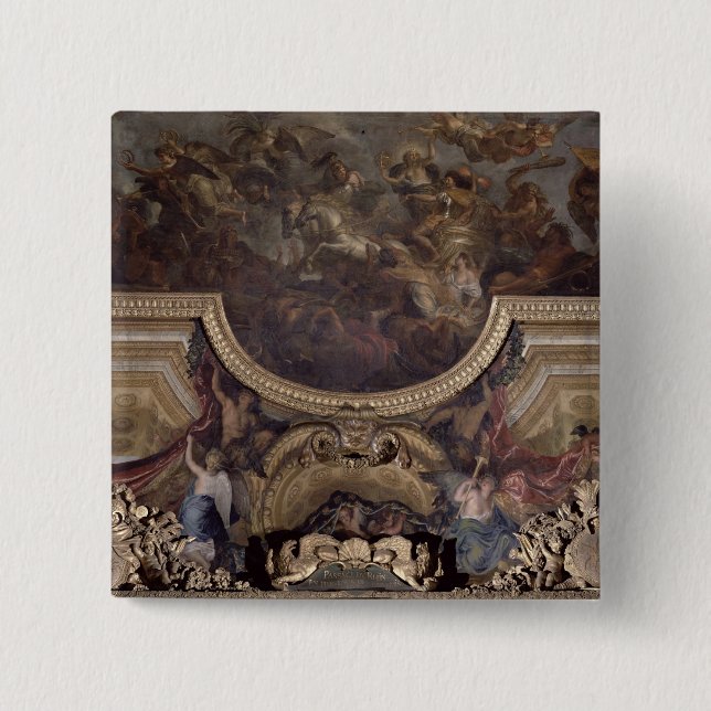 Chapa Cuadrada Paso en el Rin (Anverso)