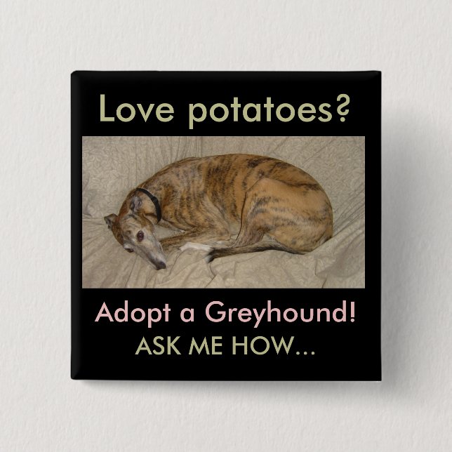 Chapa Cuadrada ¿Patatas del amor? (Anverso)