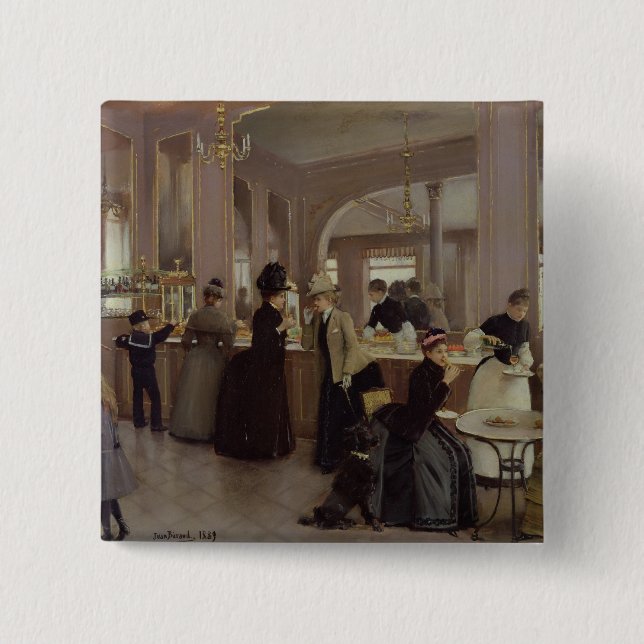 Chapa Cuadrada Patisserie Gloppe del La (Anverso)