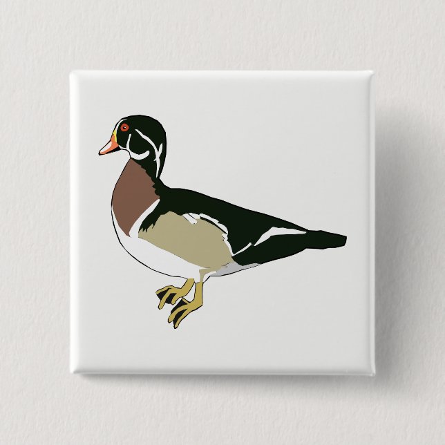 Chapa Cuadrada Pato (Anverso)