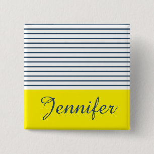 Chapa Cuadrada Patrón rayado moderno