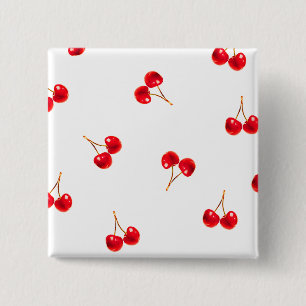 Chapa Cuadrada Patrón Vivid Cherry