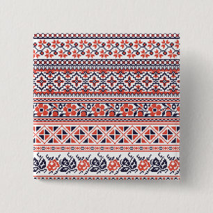 Chapa Cuadrada Patrones de diseño de puntos cruzados