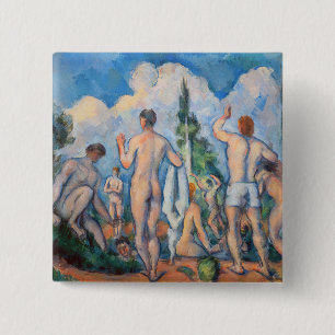 Chapa Cuadrada Paul Cezanne - Bathers
