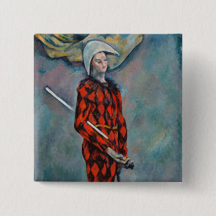 Chapa Cuadrada Paul Cezanne - Harlequin