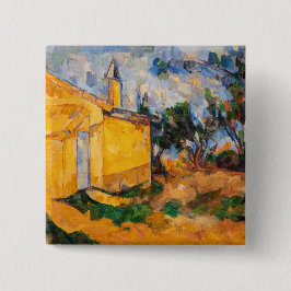Chapa Cuadrada Paul Cezanne - Le Cabanon de Jourdan