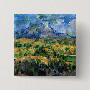 Chapa Cuadrada Paul Cezanne - Mont Sainte-Victoire