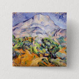 Chapa Cuadrada Paul Cezanne - Mont Sainte-Victoire, Tholonet Road