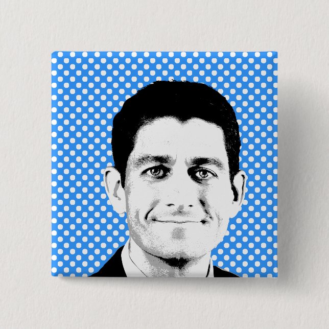 Chapa Cuadrada Paul Ryan (Anverso)