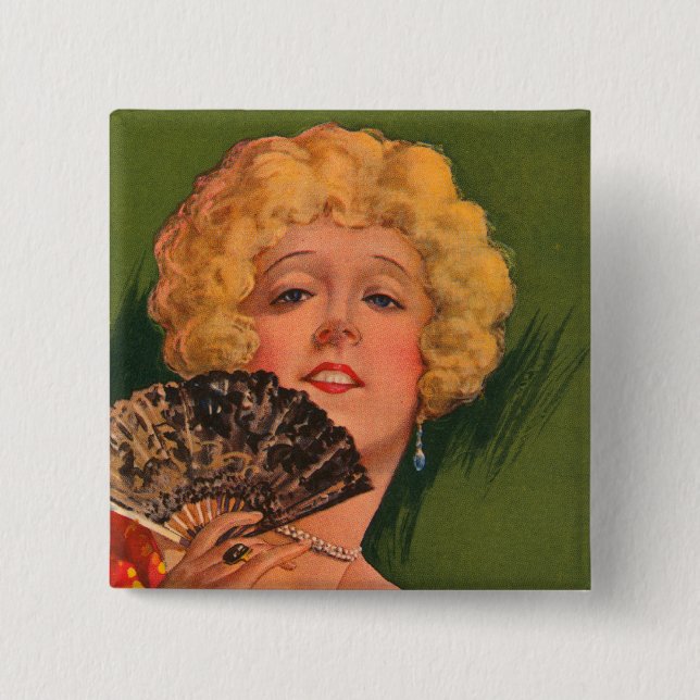 Chapa Cuadrada Paula Brand de Santa Paula (Anverso)