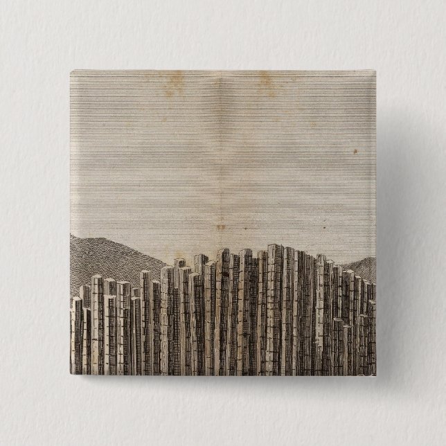 Chapa Cuadrada Pave des Geans en Irlande (Anverso)