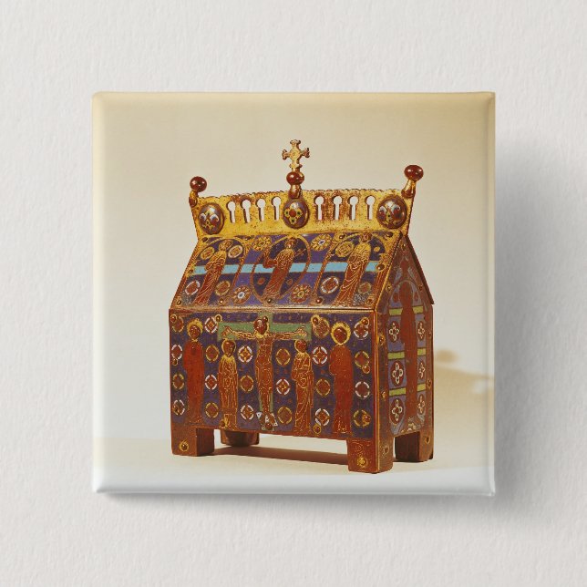 Chapa Cuadrada Pecho del relicario, 12mo-décimotercero siglo (Anverso)