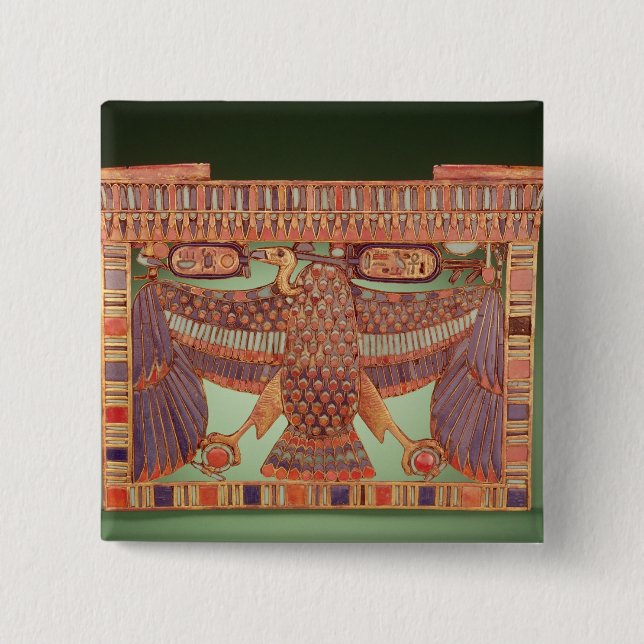 Chapa Cuadrada Pectoral del pilón adornado con el buitre (Anverso)