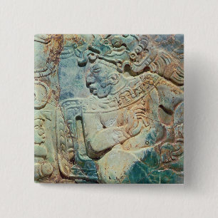 Chapa Cuadrada Pectoral del rey y de un cortesano de Tikal