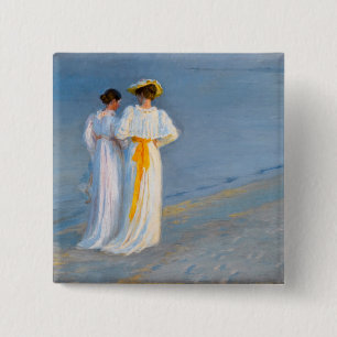 Chapa Cuadrada Peder Severin Kroyer - Anna Ancher y Marie Kroyer