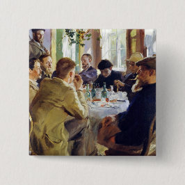 Chapa Cuadrada Peder Severin Kroyer - Hora del almuerzo
