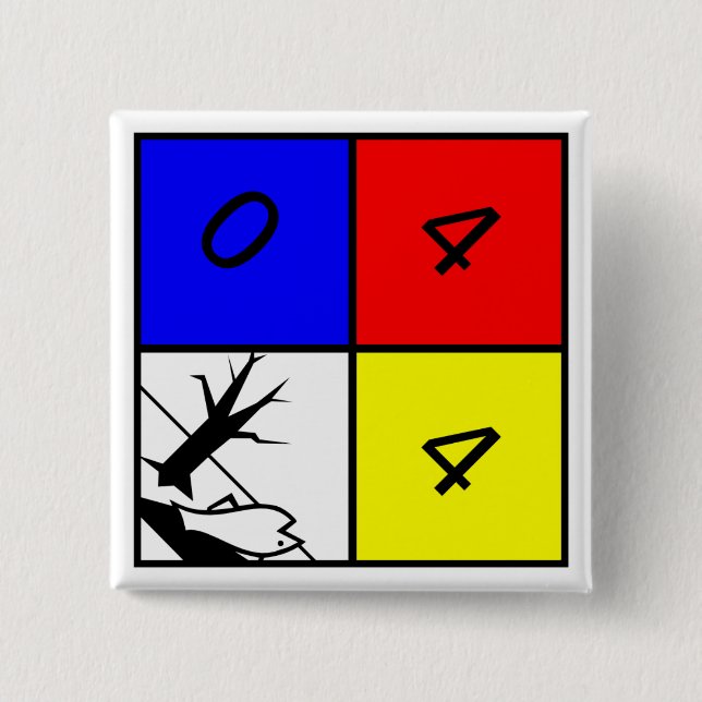 Chapa Cuadrada Peligro amonestador químico al ambiente (Anverso)