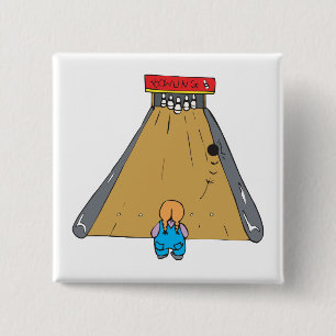 Chapa Cuadrada pelota de salchicha