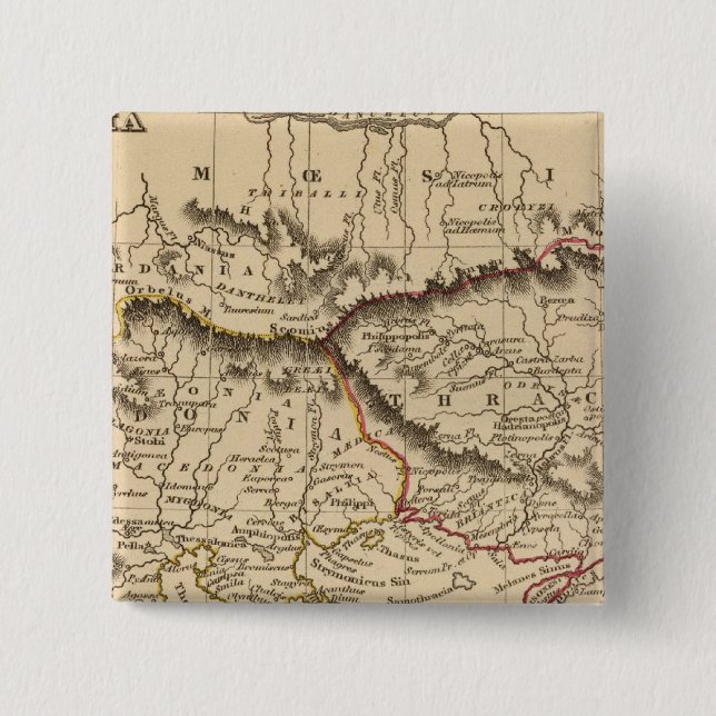 Chapa Cuadrada Península balcánica 5 (Anverso)