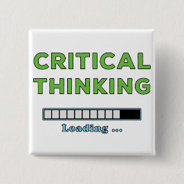 Chapa Cuadrada Pensamiento crítico