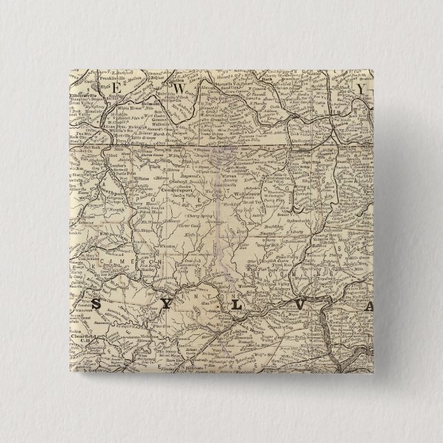 Chapa Cuadrada Pensilvania 9 (Anverso)