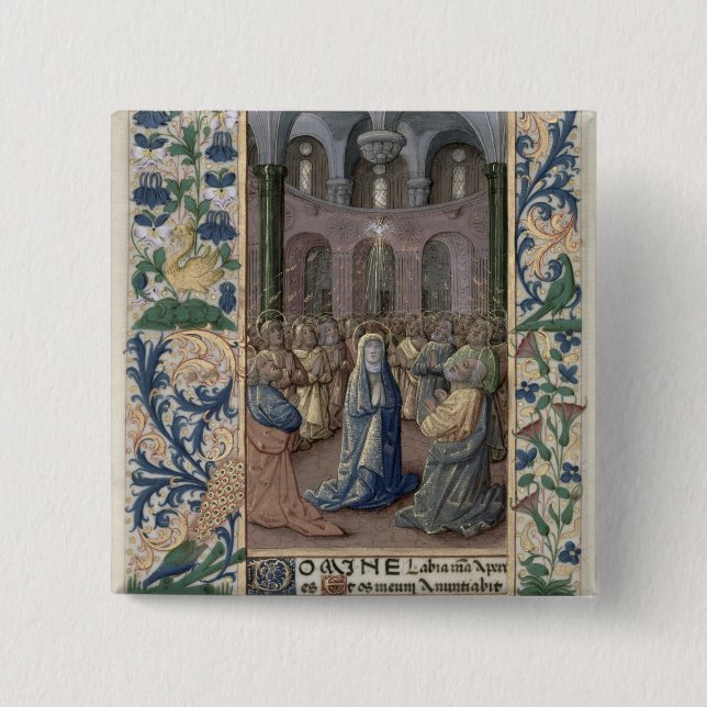 Chapa Cuadrada Pentecost (Anverso)
