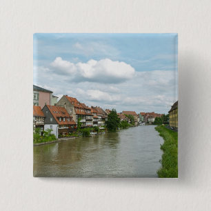 Chapa Cuadrada Pequeña Venecia en Bamberg