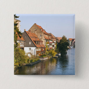 Chapa Cuadrada Pequeña Venecia (Klein Venedig) y río Regnitz