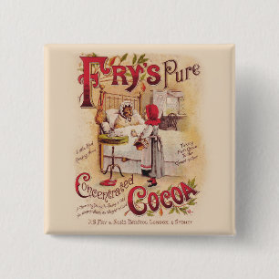 Chapa Cuadrada Pequeño cacao de capucha roja