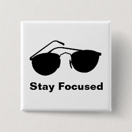 Chapa Cuadrada Permanecer centrado en 2026