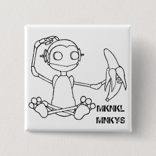Chapa Cuadrada Perno de MKNKL MNKYS